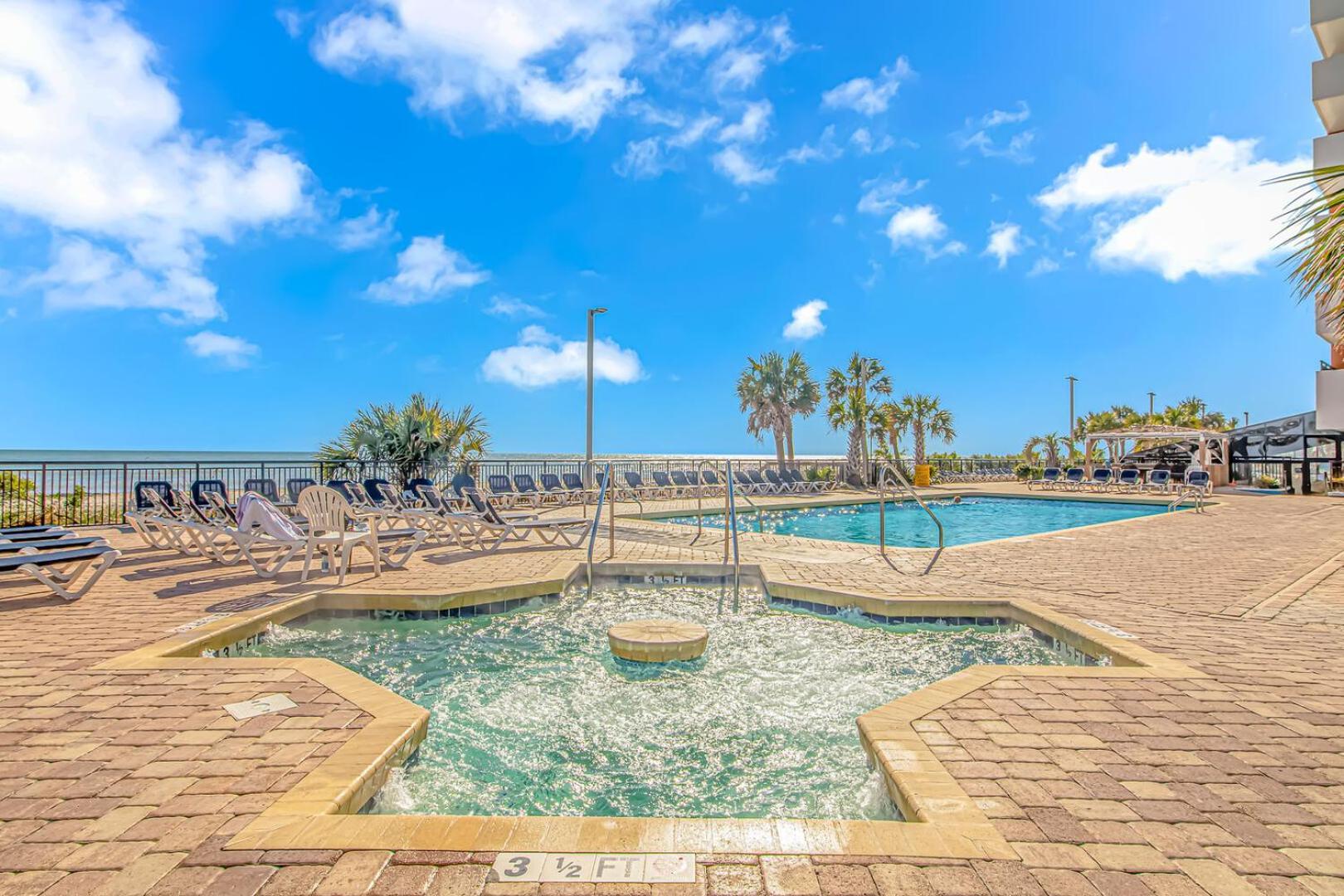 Oceanview 1 Bedroom Suite Landmark Resort 548 Perfect For A Couple Or Party Of 4 Мертл-Біч Екстер'єр фото