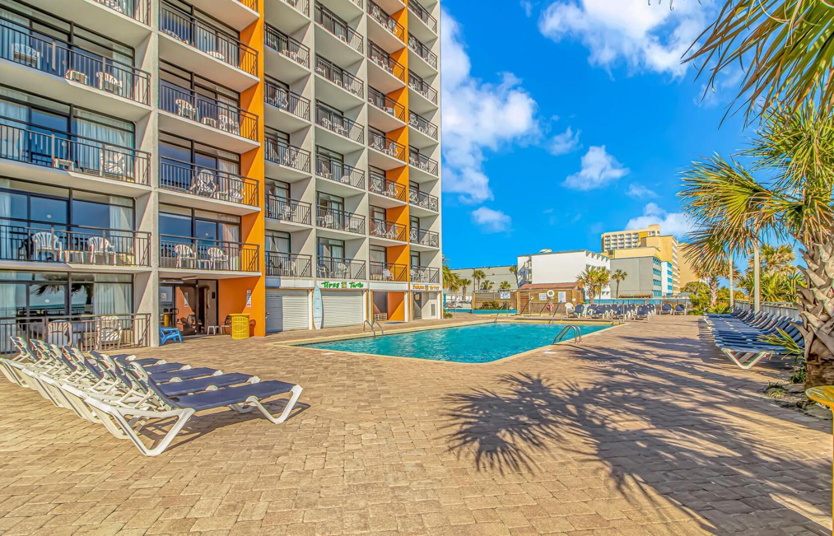 Oceanview 1 Bedroom Suite Landmark Resort 548 Perfect For A Couple Or Party Of 4 Мертл-Біч Екстер'єр фото