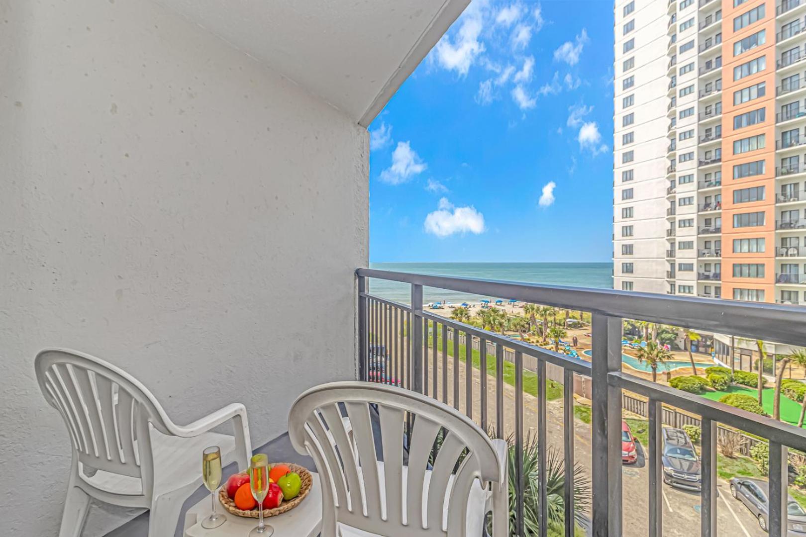 Oceanview 1 Bedroom Suite Landmark Resort 548 Perfect For A Couple Or Party Of 4 Мертл-Біч Екстер'єр фото